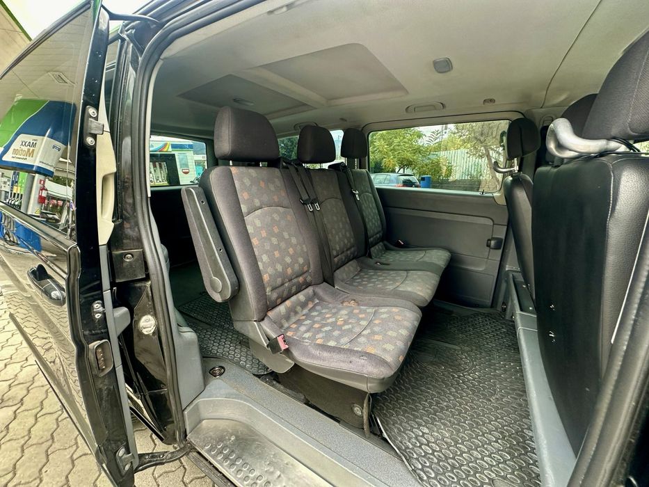 Mercedes vito 111cdi 2010 usi laterale lung 8+1 locuri