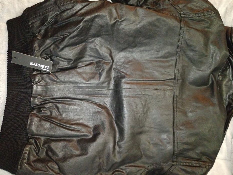 Geaca piele BARNEYS Original