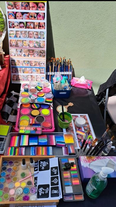 Pictura pe fata, face  painting