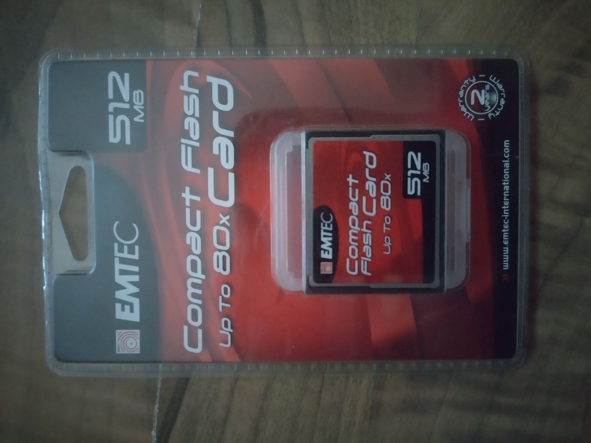 Compact flash card 512 MB două bucăți