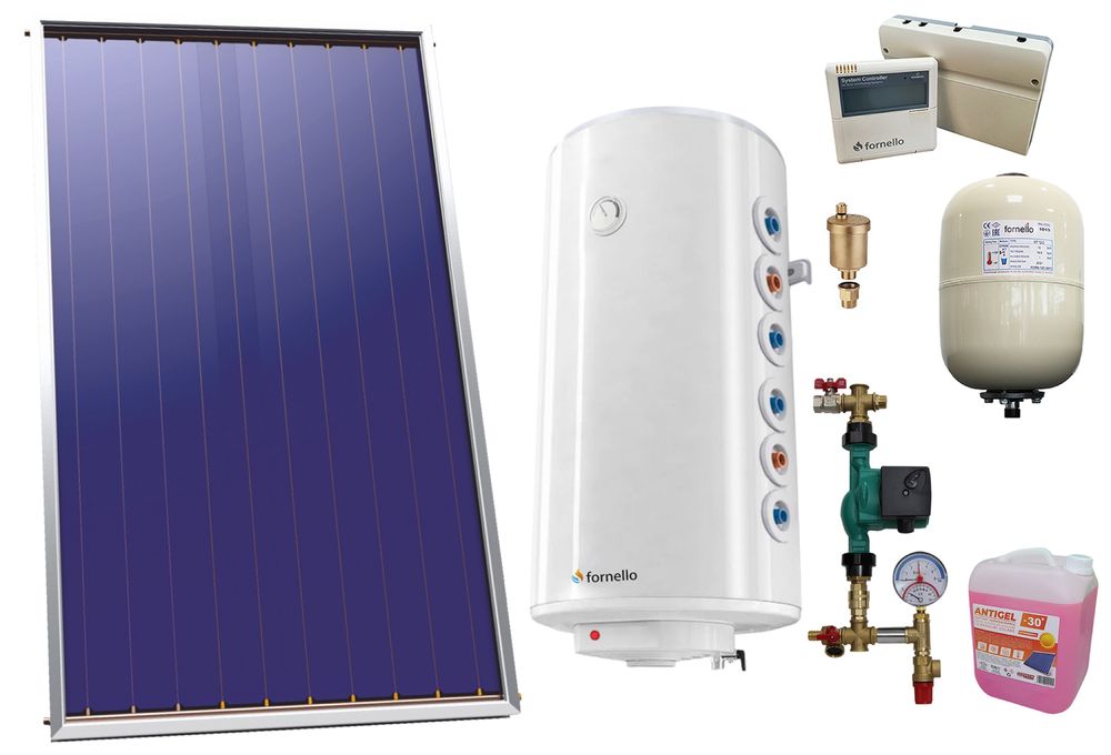 Sistem solar presurizat apa calda 200l nou