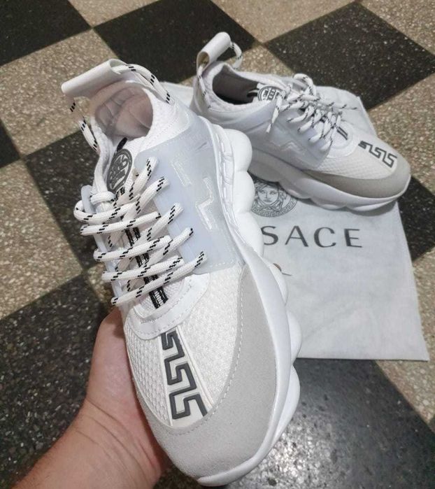 VERSACE CHAIN ALB - 36-45 - lichidare stoc