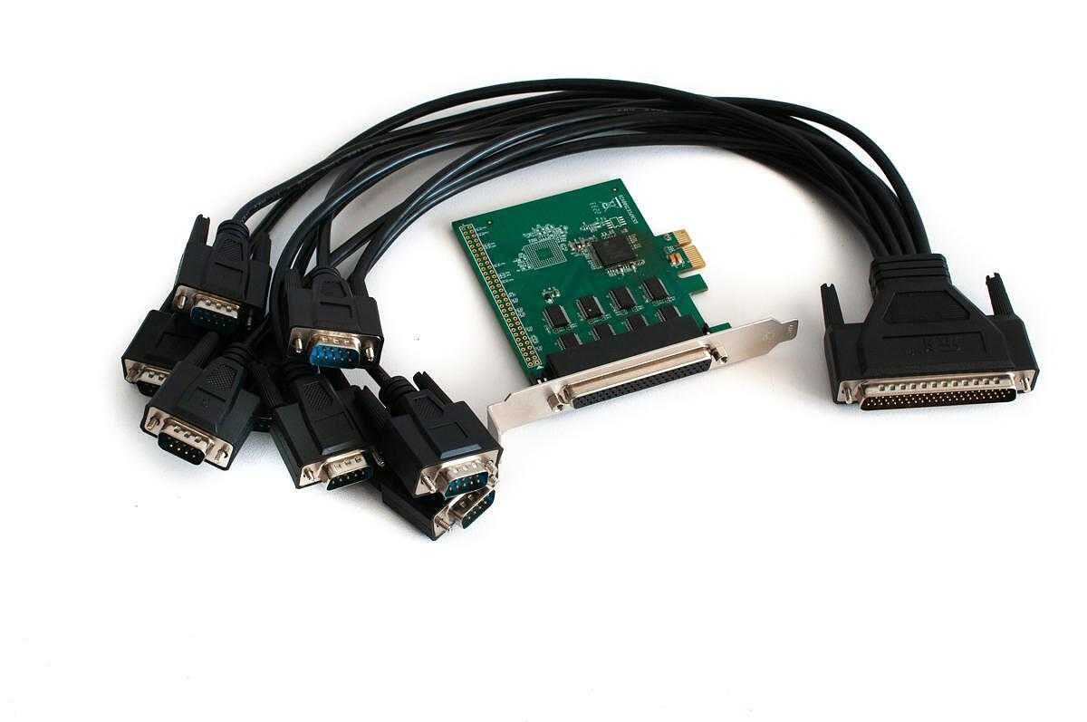 iOCrest контролери USB/PCI/PCI-E към LPT/RS232 2/4/6/8 порта