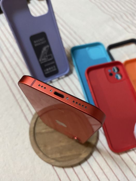 iPhone 12 64 GB Red сменена батерия