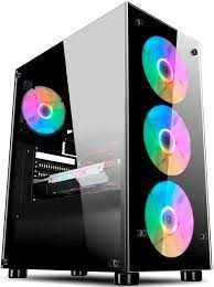 Компютър Ryzen 5600 ,16 GB DDR4 ,GTX 1070-8GB,1-TB диск ,RGB ,Нови