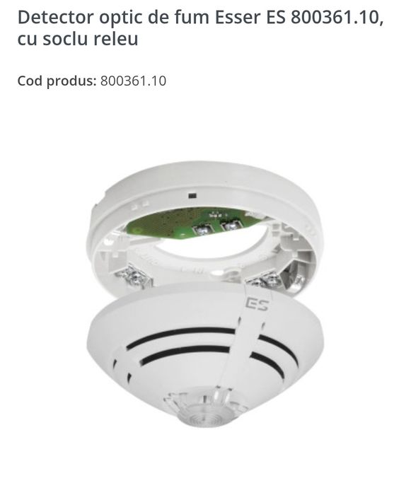 Senzori de fum Esser
Prețul difera