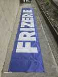 Reclama Frizerie luminata200 lei.BANNER FRIZERIE 3 M lungime.  100 lei