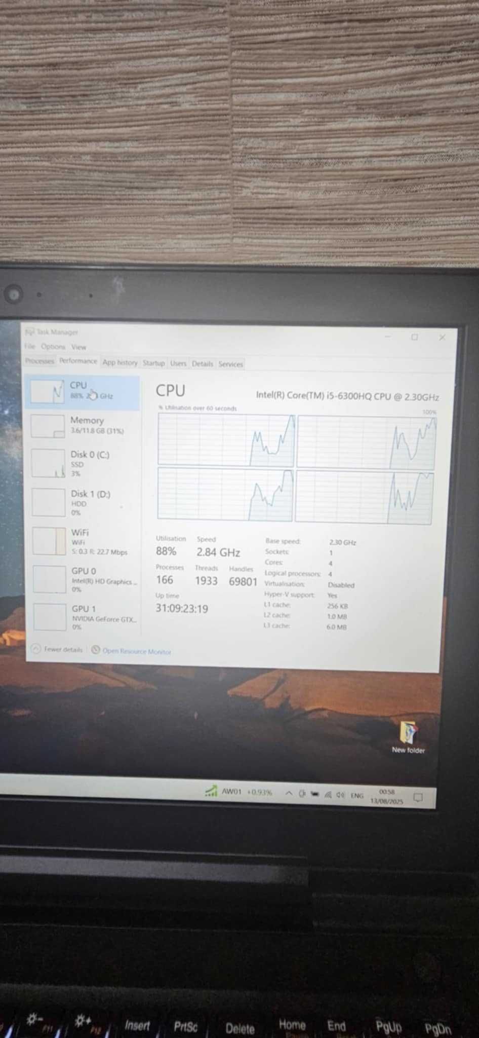 Лаптоп Lenovo y700 15-ISK