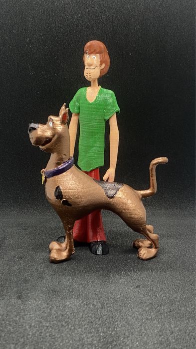 Figurina Shaggy si Scooby piese 3D