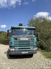 Vând autoplatformă 8x4 Scania