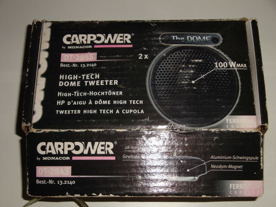 difuzor tweeter Monacor the Dome DT-284S high tech 100w neodym