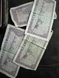 Bancnota 10 lei 1966 20 lei bucata