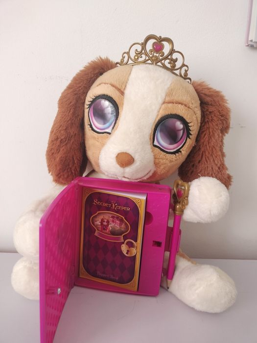 Jucarie de plus interactiva, Catelus Royal Puppy cu jurnal secret