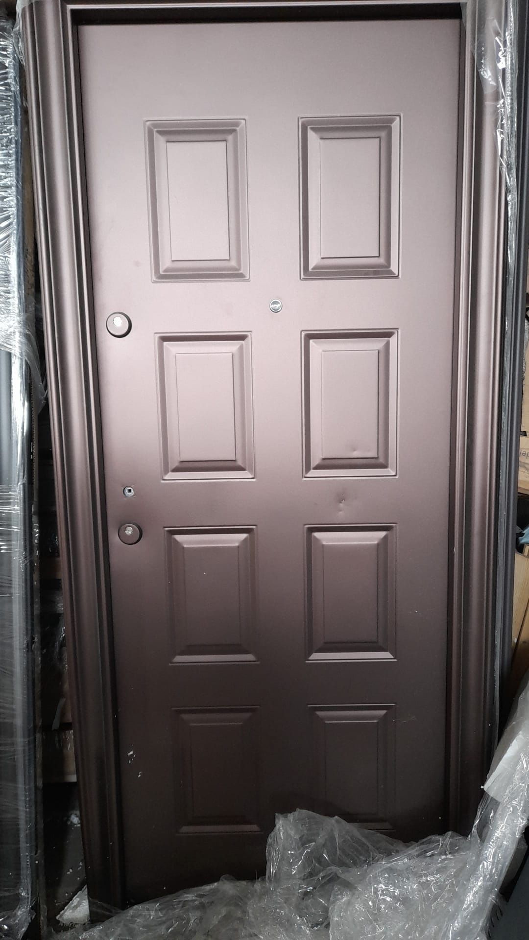 Uși metalice usa de exterior ușa apartament de curte cu  montaj