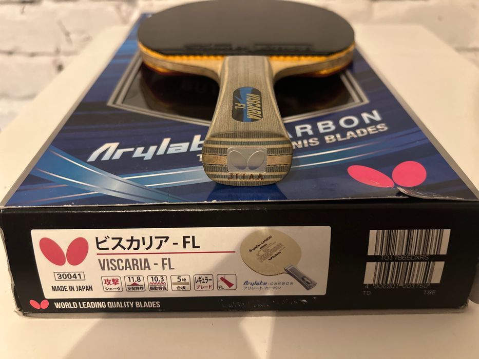 Butterfly Viscaria FL & Nittaku Fastarc G1