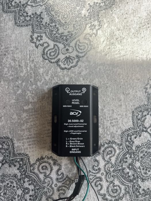 Vand kit cabluri subwoofer + convertor RCA