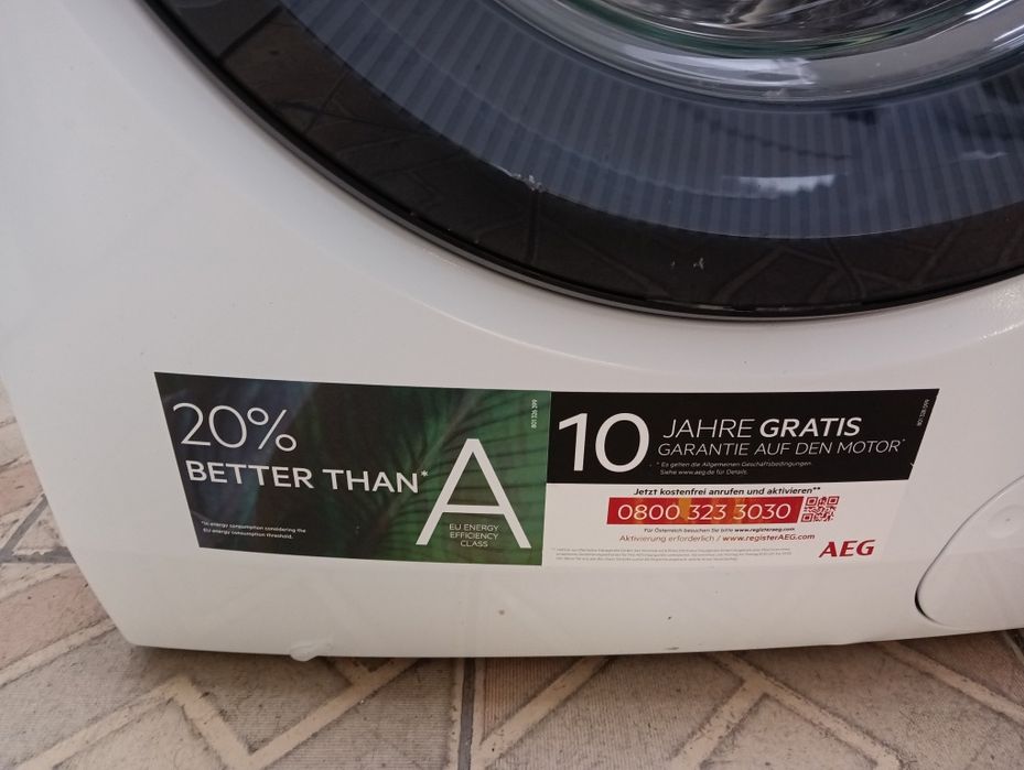 Пералня Аег Aeg Series 9000 WI-FI  Made in Itali 10кг 2години гаранция