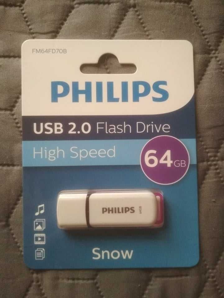 USB памет Philips 64 GB чисто нова