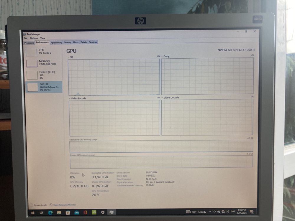 Компютър Inrel(R) Core(TM) i5-3470 GTX 1050 Ti