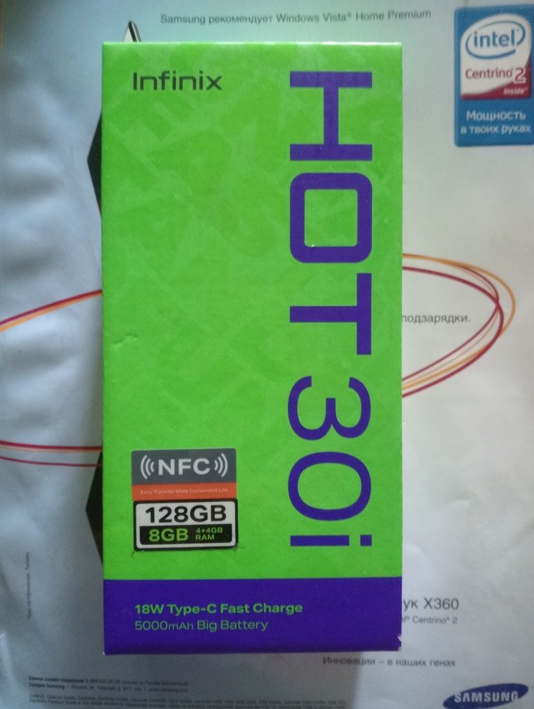 Продам Infinix hot 30i 8/128gb. NFC
