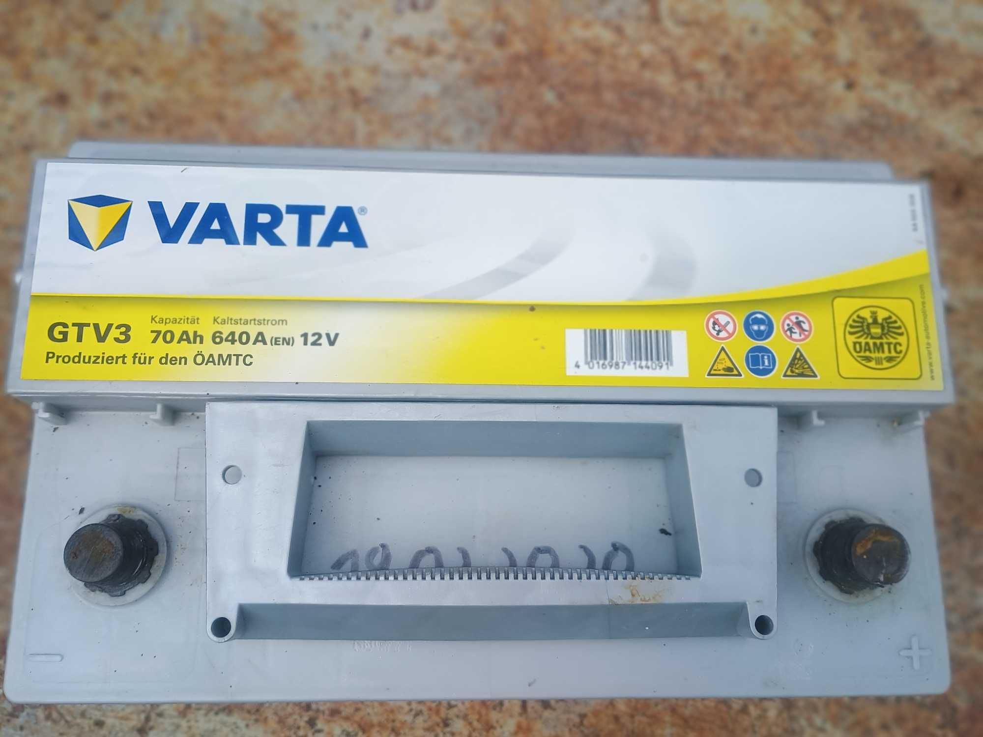 Baterie auto Varta Originală 12V,70 AH 640 A