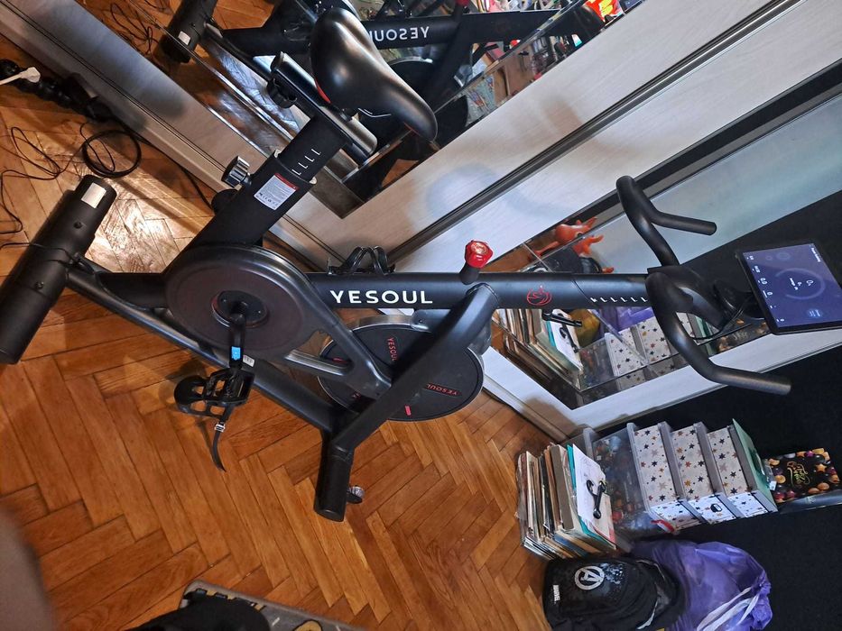 Vand bicicleta fitness YESOUL Spinning Bike S3 Pro Black