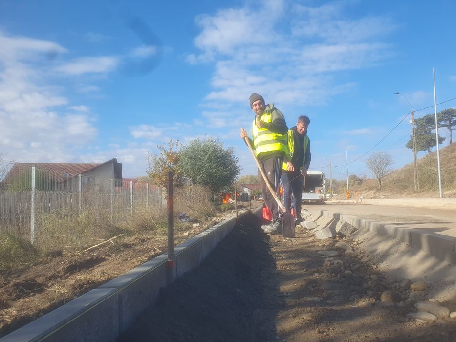 Servicii montaj borduri și rețele noi de canalizare