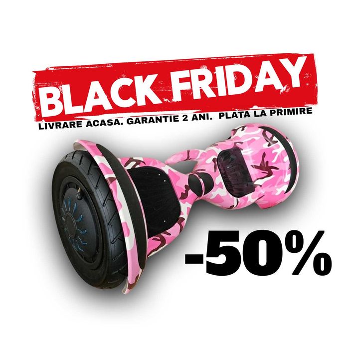 Hoverboard 10 inch 2x350w 3.6A -50% BF | NOU | LIVRARE | GARANTIE