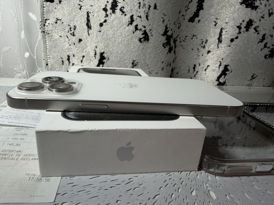 Iphone 15 Pro Max white titanium 256 GB