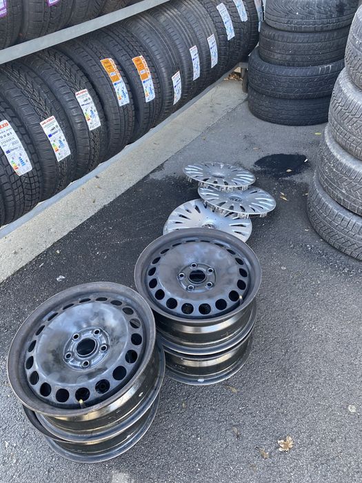 метални оригинални джанти 16”за VW 5x112