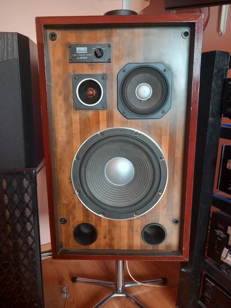 Amplituner Sansui 5000 + boxe Sansui SP-6100.