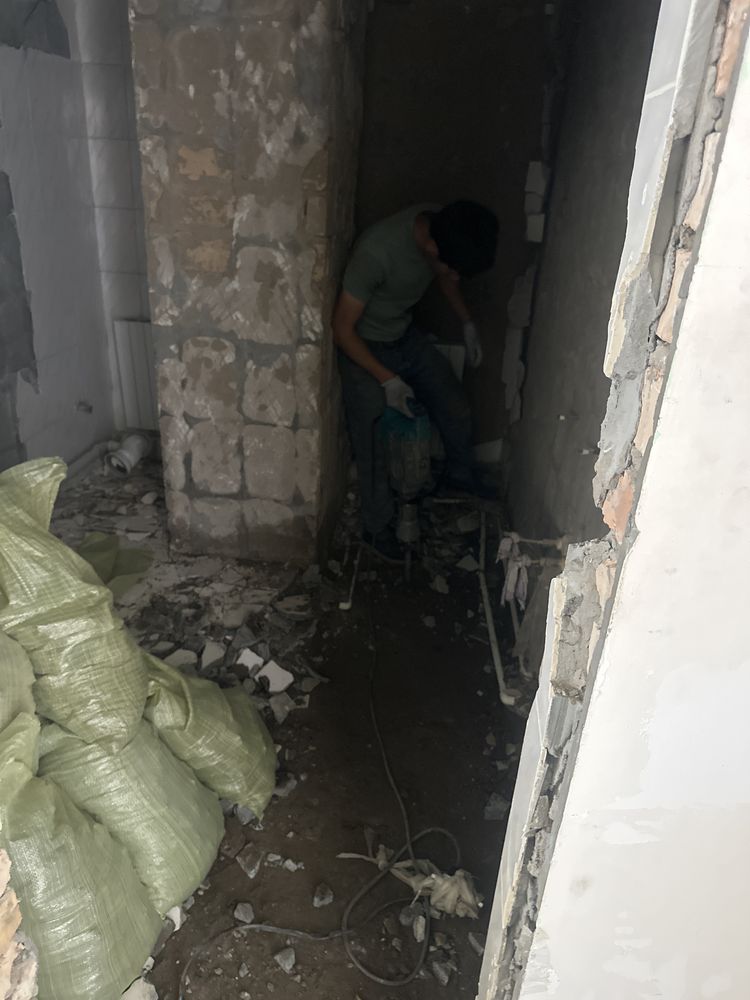 Грузчик демонтаж