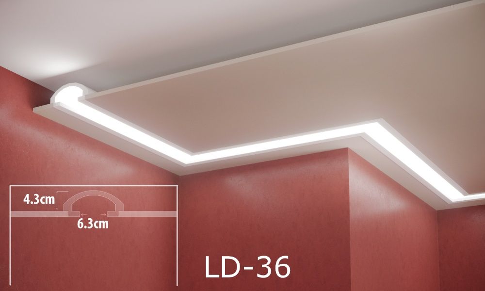 Профил за скрито осветление - LD 36