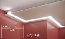 Профил за скрито осветление - LD 36