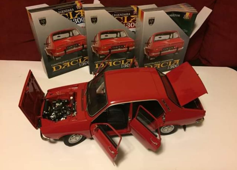 Revistele sigilate Machetă Dacia 1300 Scara 1 : 8 ,Nr 1-140