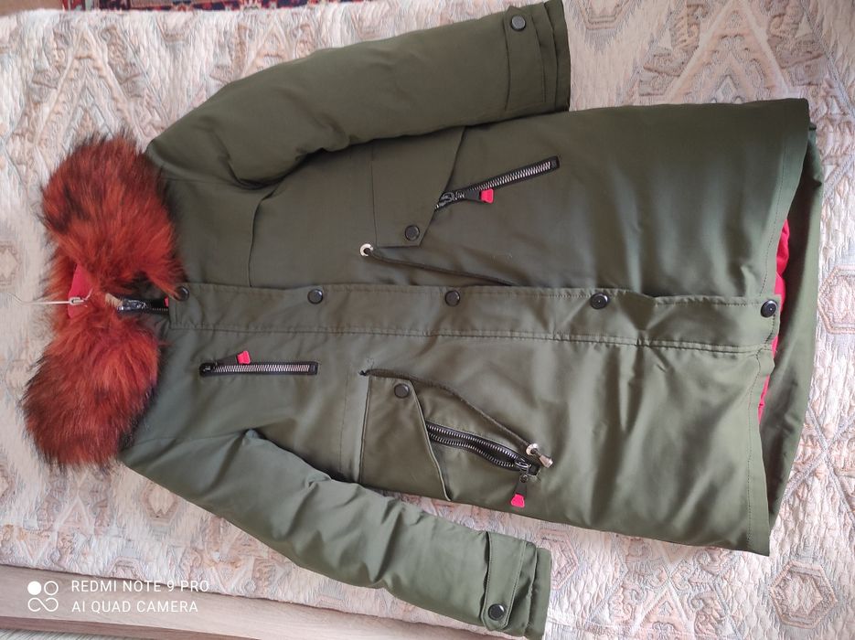Зимняя куртка удлиненная