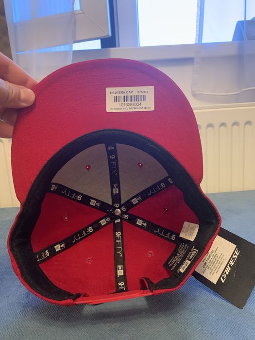 Sapca Dainese 9fifty wool snapback cap red
