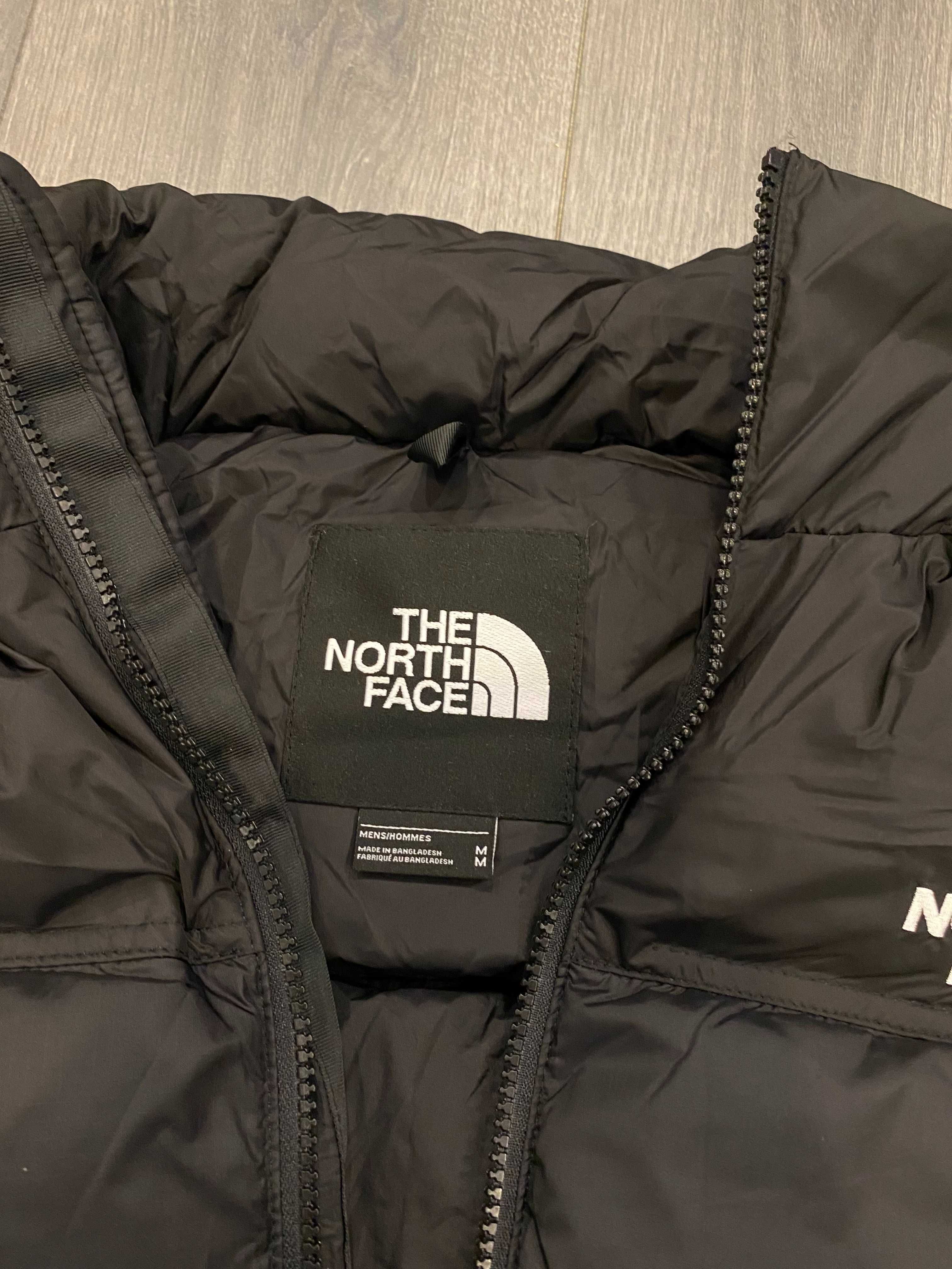 Geaca iarna The North Face TNF nuptse 1996 retro 700 Neagra