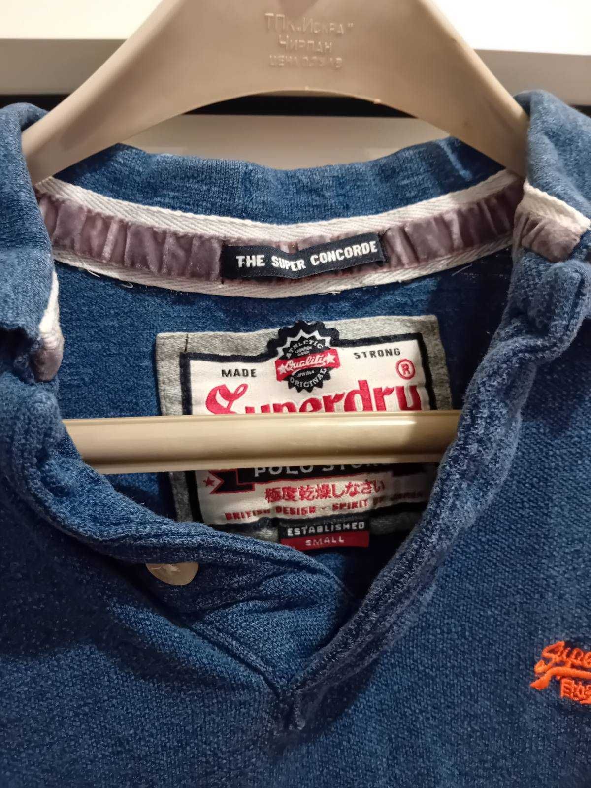 Оригинална фланелка с яка Superdry