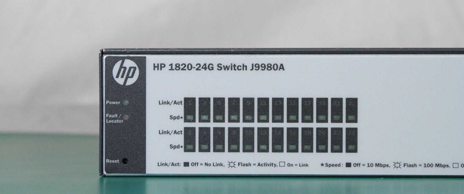 Switch Gigabit HPE OfficeConnect 1820-24G J9980A