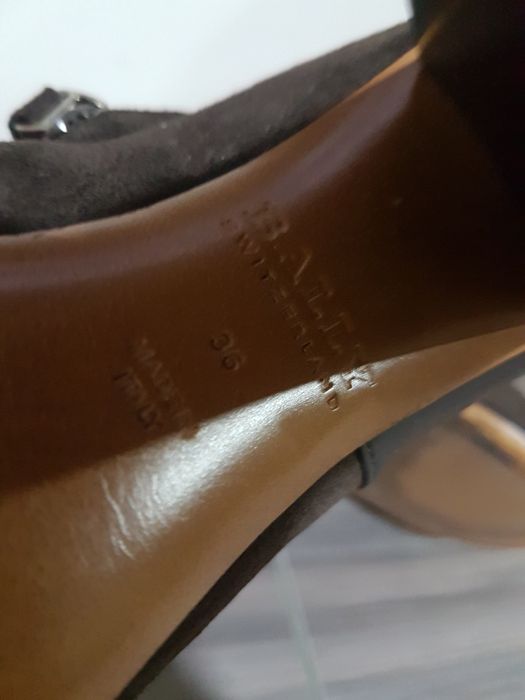 Bally дамски боти велур