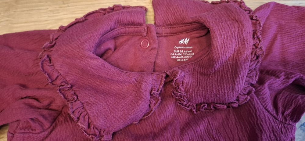 Рокля боди H&M 68размер