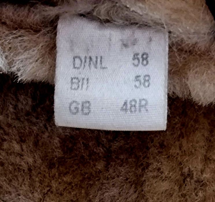 Geaca piele oaie,shearling,B3, XXXL