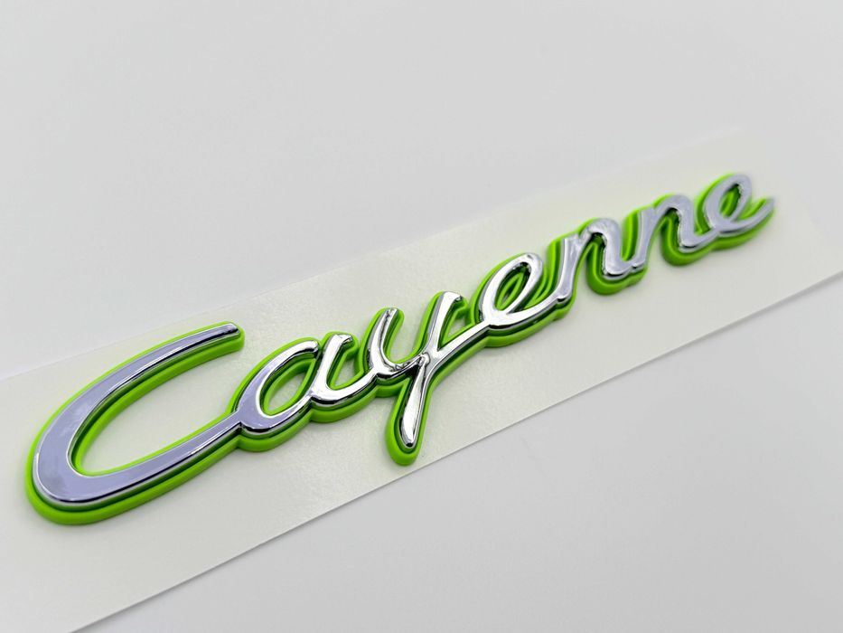 Emblema Compatibila PORSCHE Cayenne Hybrid crom