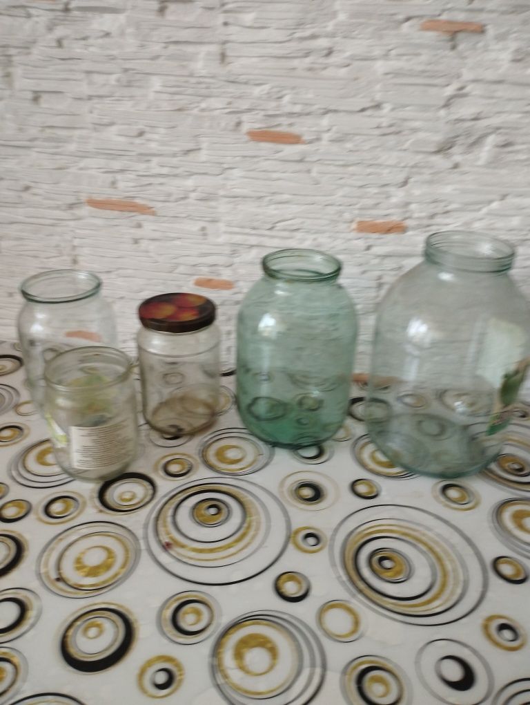 Прадам банки стеклянные