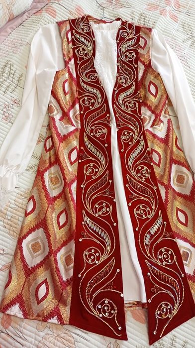 Келин сарполик кийим