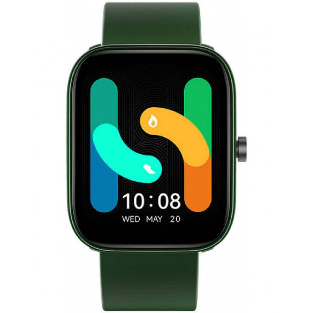 Ceas smartwatch Haylou GST Lite Green, Bluetooth, 1.69-inch Touchscre