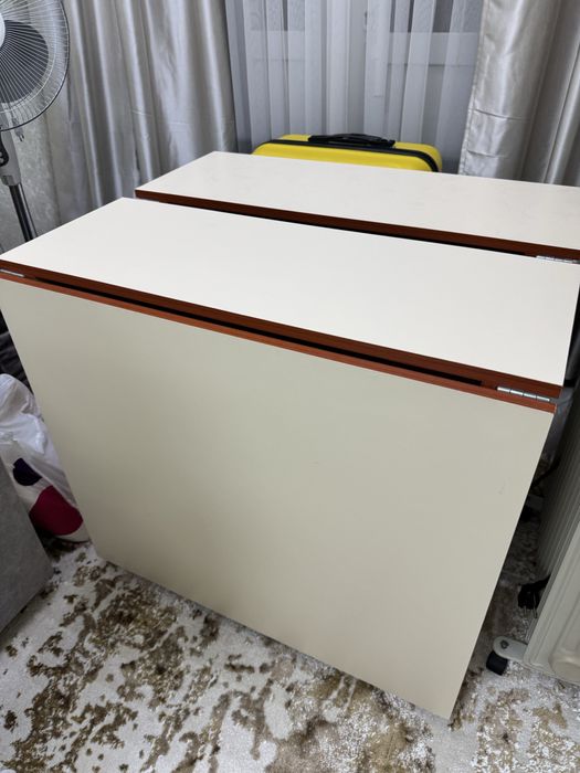 Стол книжка 2 шт , общая длина 3 м, стол компьютерный со шкафом