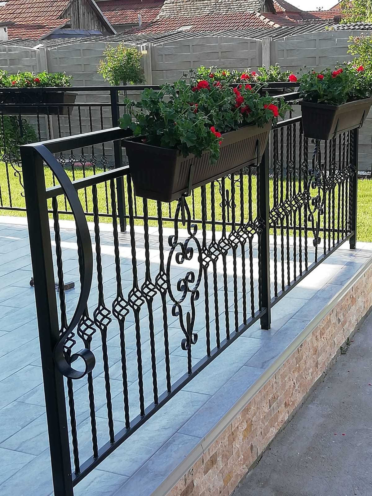 Balustrade Fier Forjat pentru Balcon și Terase Timiș