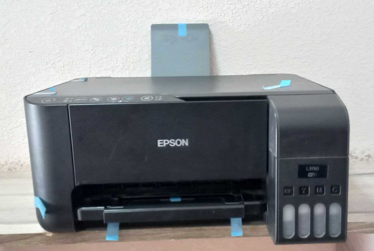 Epson l3150 принтер+сканер 3в1 wi-fi Идеал + доставка ташкент